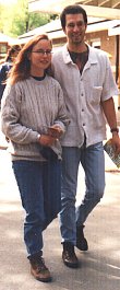 Andrea und Schukie im Mai 1996