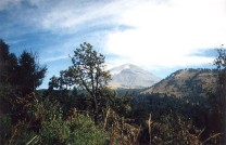 Popocat&eacute;petl aus 3200m H&ouml;he