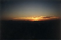 Sonnenaufgang, Blick nach Osten