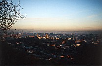 Cholula im Morgenlicht