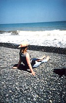 Andrea am Strand (by Gundula)