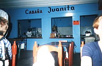 Cabana Juanita, beim Abendessen