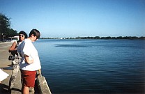 Rio Papaloapan in Tlacotalpan