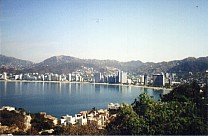 Blick &uuml;ber die Bucht von Acapulco