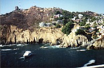 Felsen der Felsenspringer von Acapulco 2